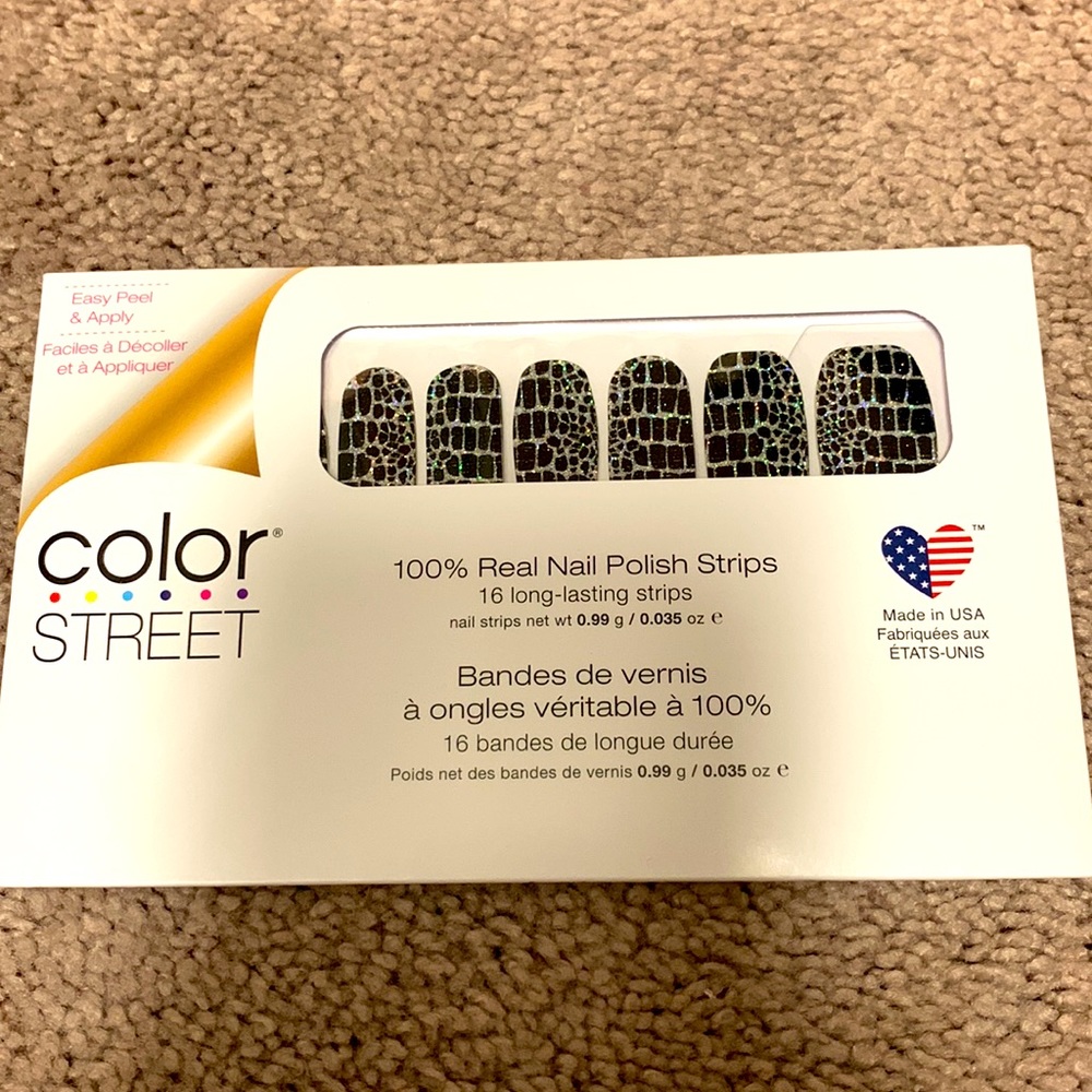 100% real dry nail polish
